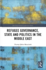 Refugee Governance, State and Politics in the Middle East - Book