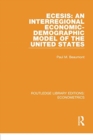 ECESIS: An Interregional Economic-Demographic Model of the United States - Book