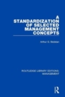 A Standardization of Selected Management Concepts - Book