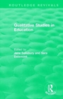 Qualitative Studies in Education (1995) - Book