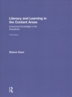 Literacy and Learning in the Content Areas : Enhancing Knowledge in the Disciplines - Book