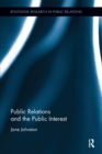 Public Relations and the Public Interest - Book