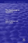 The Psychology of Questions - Book