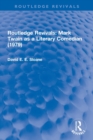 Routledge Revivals: Mark Twain as a Literary Comedian (1979) - Book