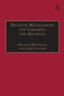 Disaster Management for Libraries and Archives - Book