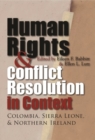 Human Rights and Conflict Resolution in Context - Book