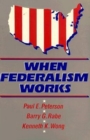 When Federalism Works - eBook