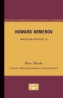 Howard Nemerov - American Writers 70 : University of Minnesota Pamphlets on American Writers - Book
