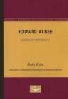 Edward Albee - American Writers 77 : University of Minnesota Pamphlets on American Writers - Book