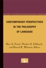 Contemporary Perspectives in the Philosophy of Language - Book
