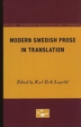 Modern Swedish Prose in Translation - Book