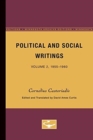 Political and Social Writings : Volume 2, 1955-1960 - Book