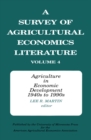 Survey of Agricultural Economics Literature V4 : Agriculture in Economic Development 1940s to 1990s - Book