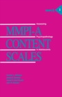 Mmpi-A Content Scales : Assessing Psychopathology in Adolescents - Book
