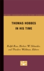 Thomas Hobbes in His Time - Book