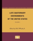 Late Quaternary Environments of the United States : Volume 2 - Book