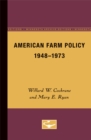 American Farm Policy, 1948-1973 - Book