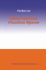 Kothe-Bochner Function Spaces - eBook