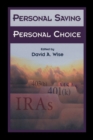 Personal Saving, Personal Choice - Book
