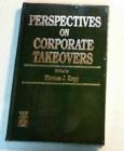 Perspective on Corporate Takeovers - Book