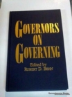 Governors on Governing - Book