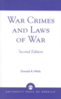 War Crimes and Laws of War - Book