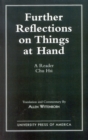 Further Reflections on Things at Hand : A Reader - Book