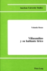 Villasandino y Su Hablante Lirico - Book