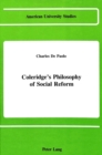 Coleridge's Philosophy of Social Reform - Book