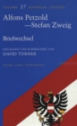 Alfons Petzold - Stefan Zweig : Briefwechsel - Book