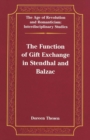 The Function of Gift Exchange in Stendhal and Balzac - Book