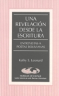 Una Revelacion Desde la Escritura : Entrevistas a Poetas Bolivianas - Book