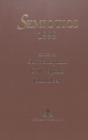 Semiotics 1999 - Book