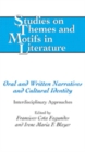 Oral and Written Narratives and Cultural Identity : Interdisciplinary Approaches - Book