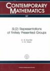 SL2 Representations of Finitely Presented Groups - Book