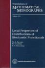 Local Properties of Distributions of Stochastic Functionals - Book