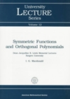 Symmetric Functions and Orthogonal Polynomials - Book