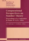 Computational Perspectives on Number Theory - Book