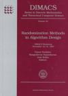 Randomization Methods in Algorithm Design - Book