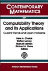 Computability Theory and Its Applications : Current Trends and Open Problems - Book
