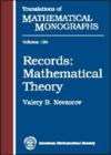 Records : Mathematical Theory - Book