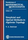 Simplicial and Operad Methods in Algebraic Topology - Book