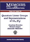 Quantum Linear Groups and Representations of GLn(Fq) - Book