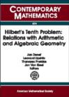 Hilbert's Tenth Problem : Relations with Arithmetic and Algebraic Geometry - Book