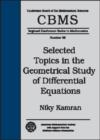 Selected Topics in the Geometrical Study of Differential Equations - Book