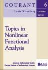 Topics in Nonlinear Functional Analysis - Book