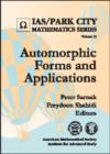 Automorphic Forms and Applications - Book