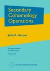 Secondary Cohomology Operations - Book