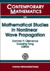 Mathematical Studies in Nonlinear Wave Propagation - Book