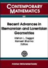 Recent Advances in Riemannian and Lorentzian Geometries - Book